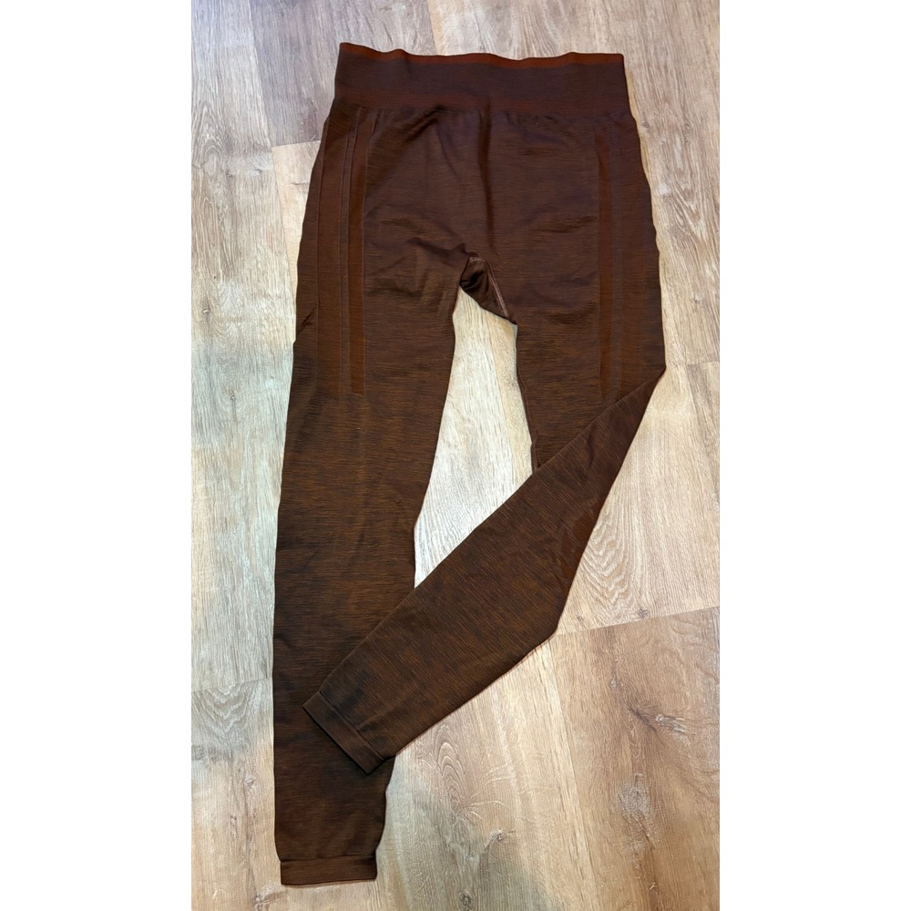 $119 Stio Women's Seamless Tight Leggings- Tan‎ Elk Heather - Large -New Tag